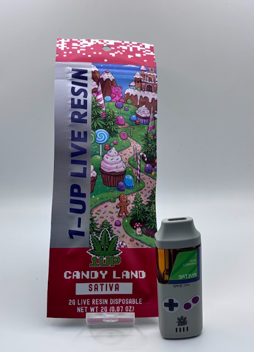 Disposable | Resin | Candy Land | 2g | 1UP