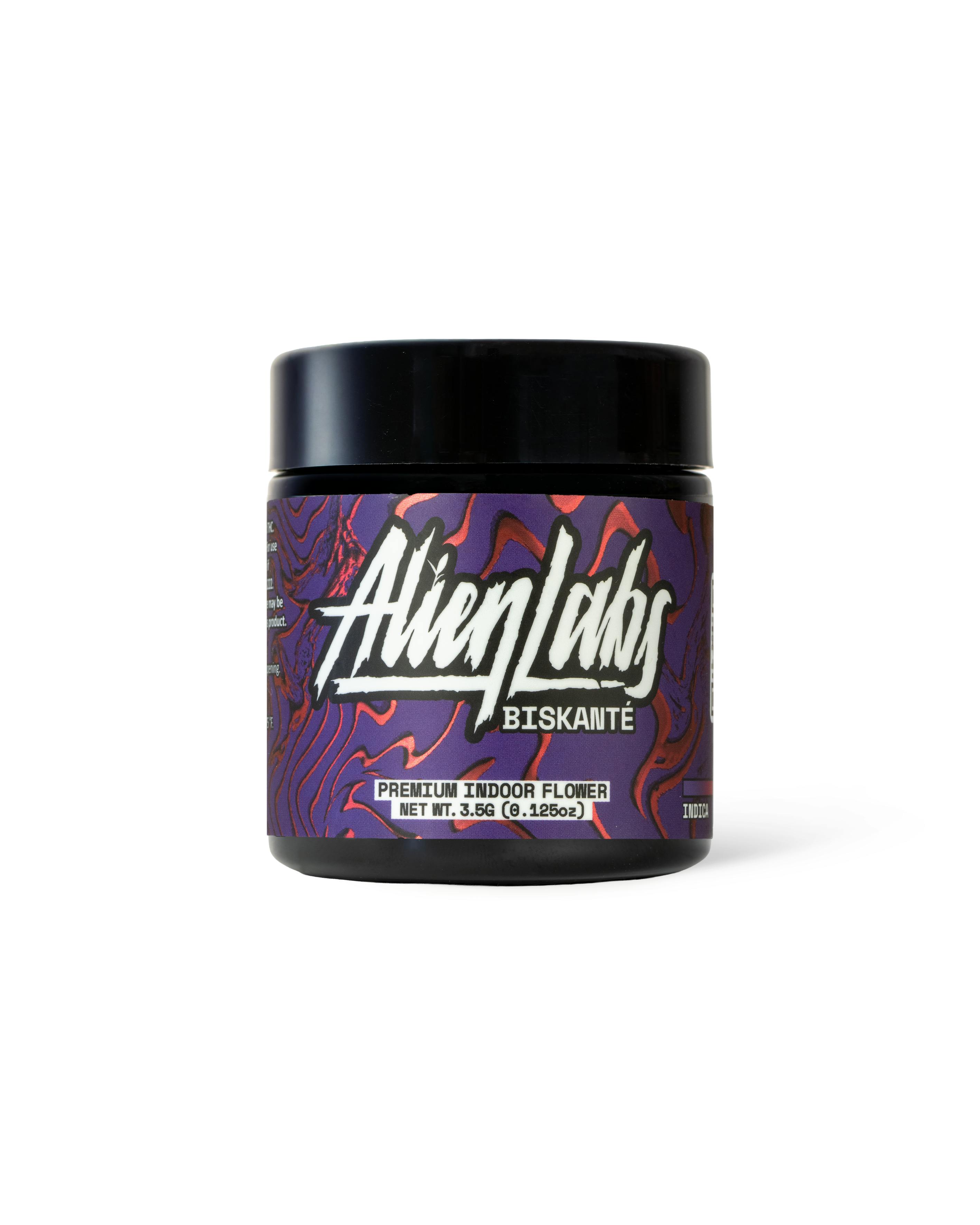 AlienLabs | Flower | Biskante | 3.5g | Sativa-Hybrid | THC 25.72%