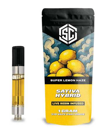 Society C Live Resin 510 Cartridge 1g - Super Lemon Haze