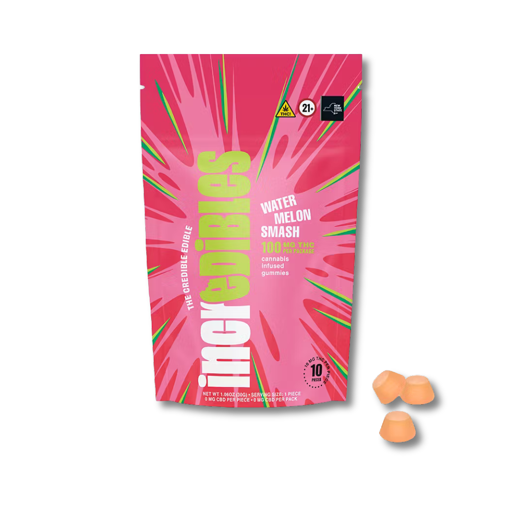 Incredibles - Watermelon Smash Gummies 10pk - 100mg
