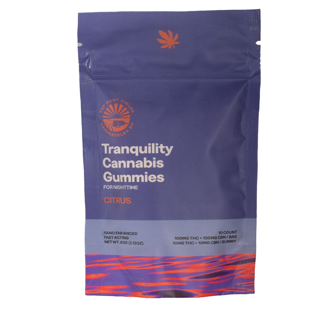 10CT- 100MG- CBN- TRANQUILITY CITRUS- GUMMY