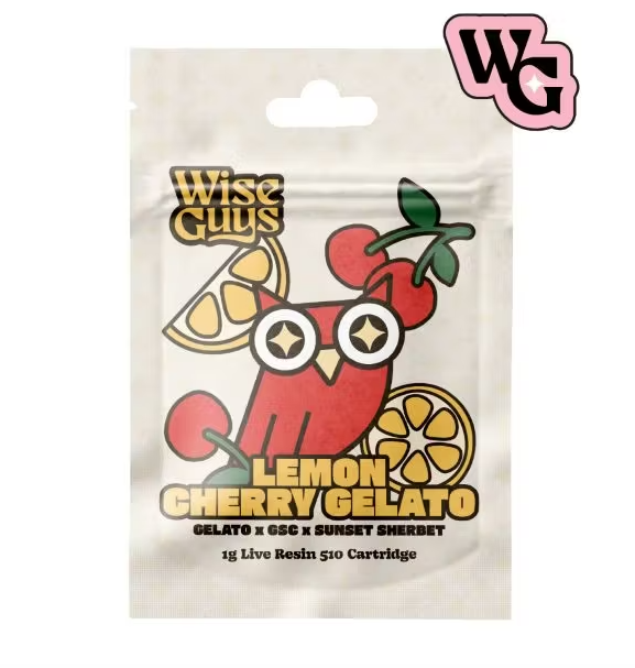 Wise Guys Lemon Cherry Gelato Live Resin 510