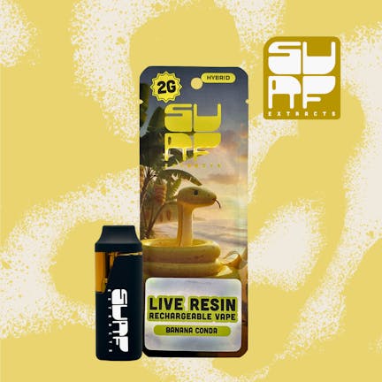 Surf Extracts | Banana Conda | 2g AIO