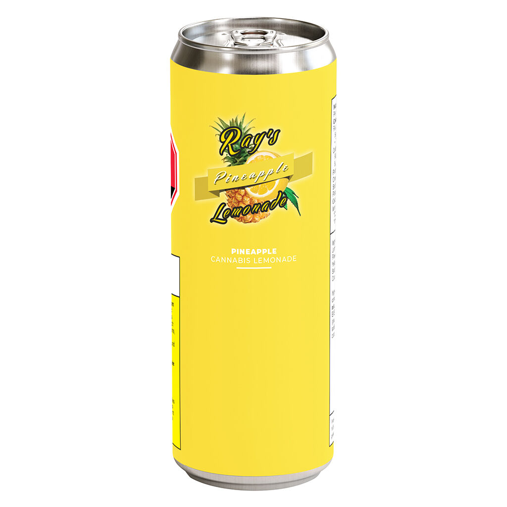 Ray's Lemonade - Ray's Pineapple Lemonade - Hybrid - 355ml