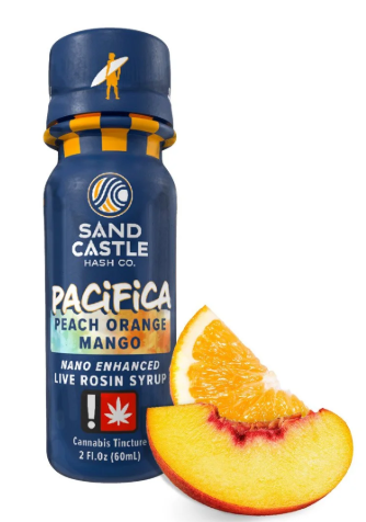 Live Rosin Syrup | Peach Orange Mango | 250mg