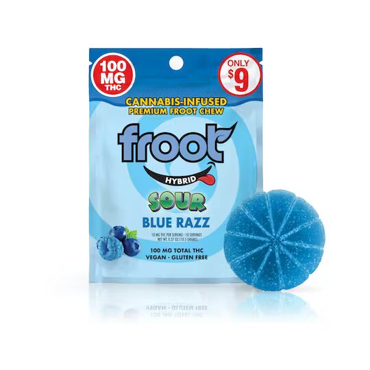 Blue Razz Sour Gummies