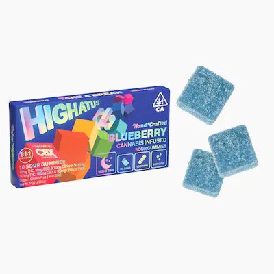 Blueberry Sour Gummies 10pk