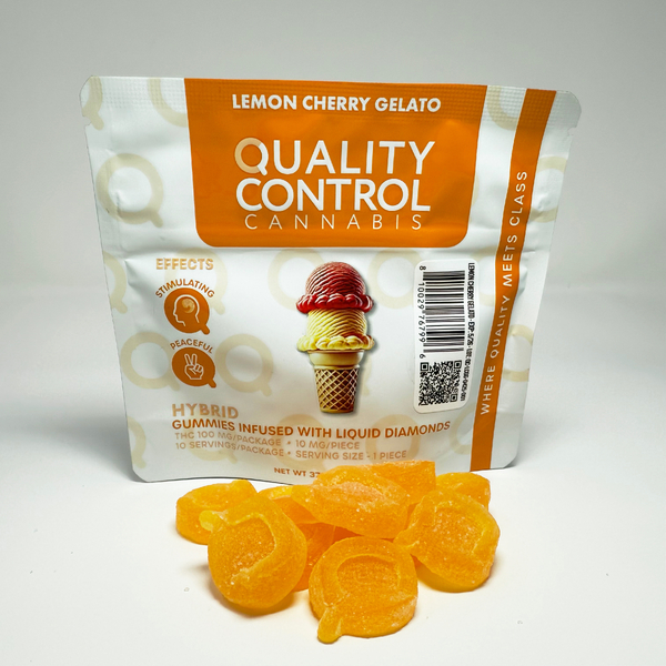Quality Control | Lemon Cherry Gelato | Liquid Diamonds | 100mg