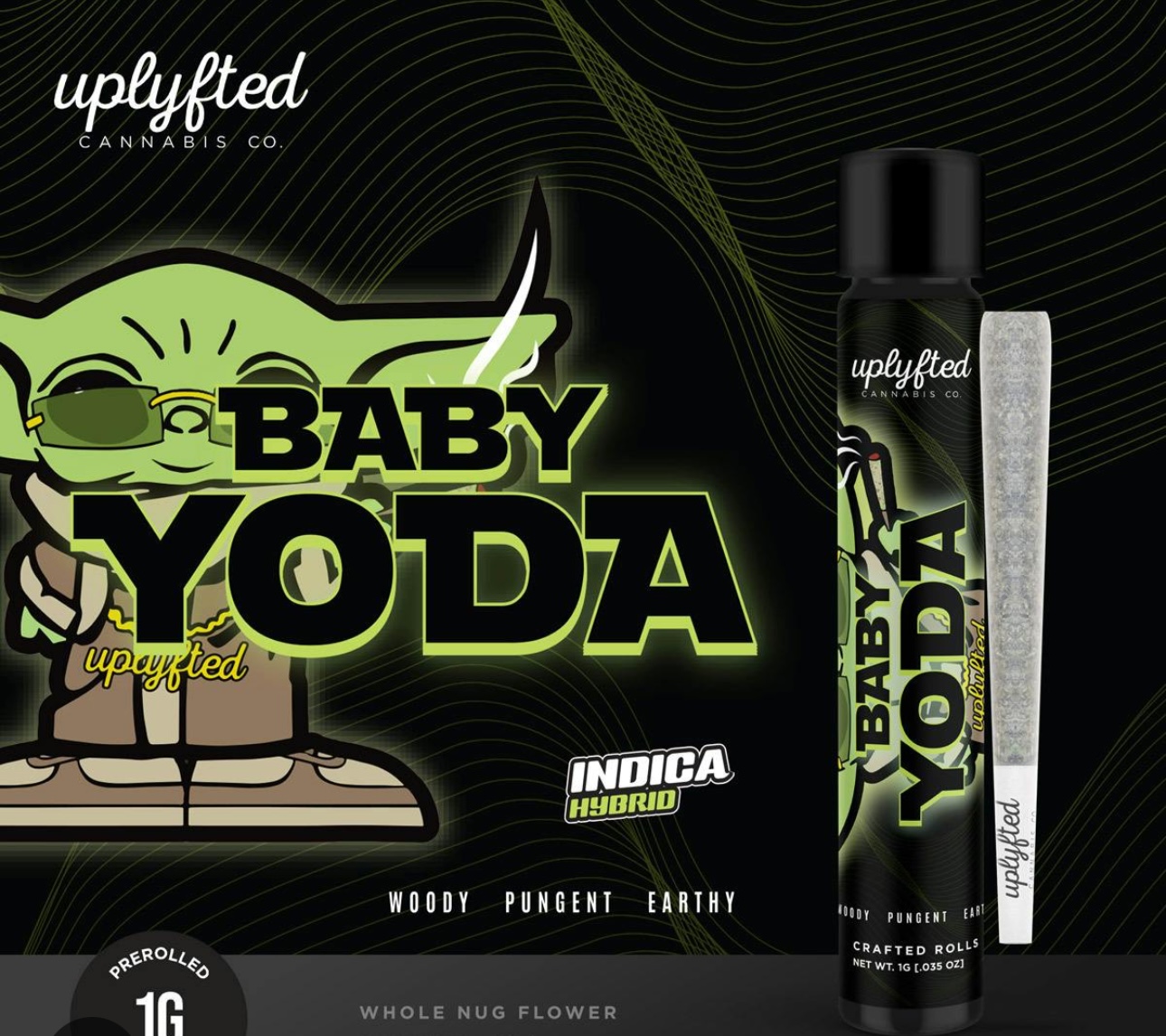 Uplyfted: Baby Yoda 1G PreRoll