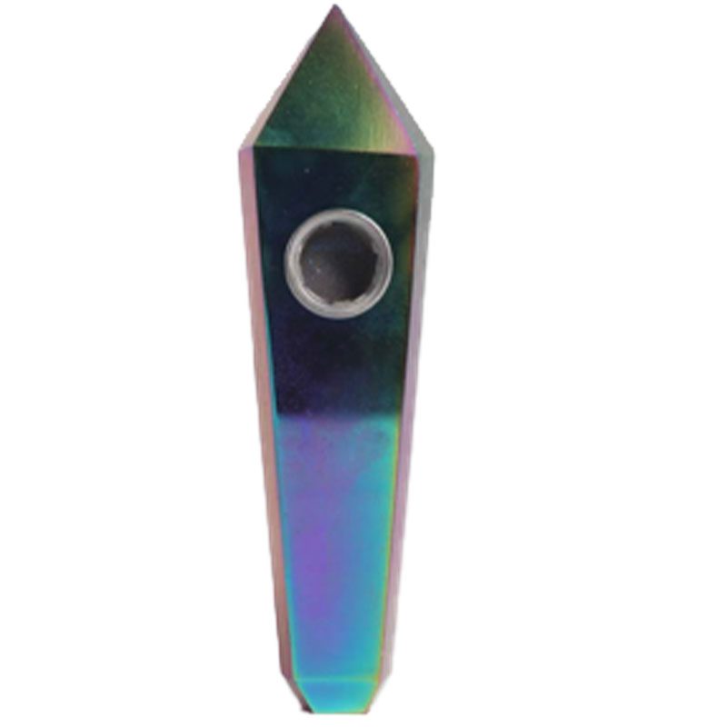 AKQuartz – Crystal Pipe – Rainbow Aura
