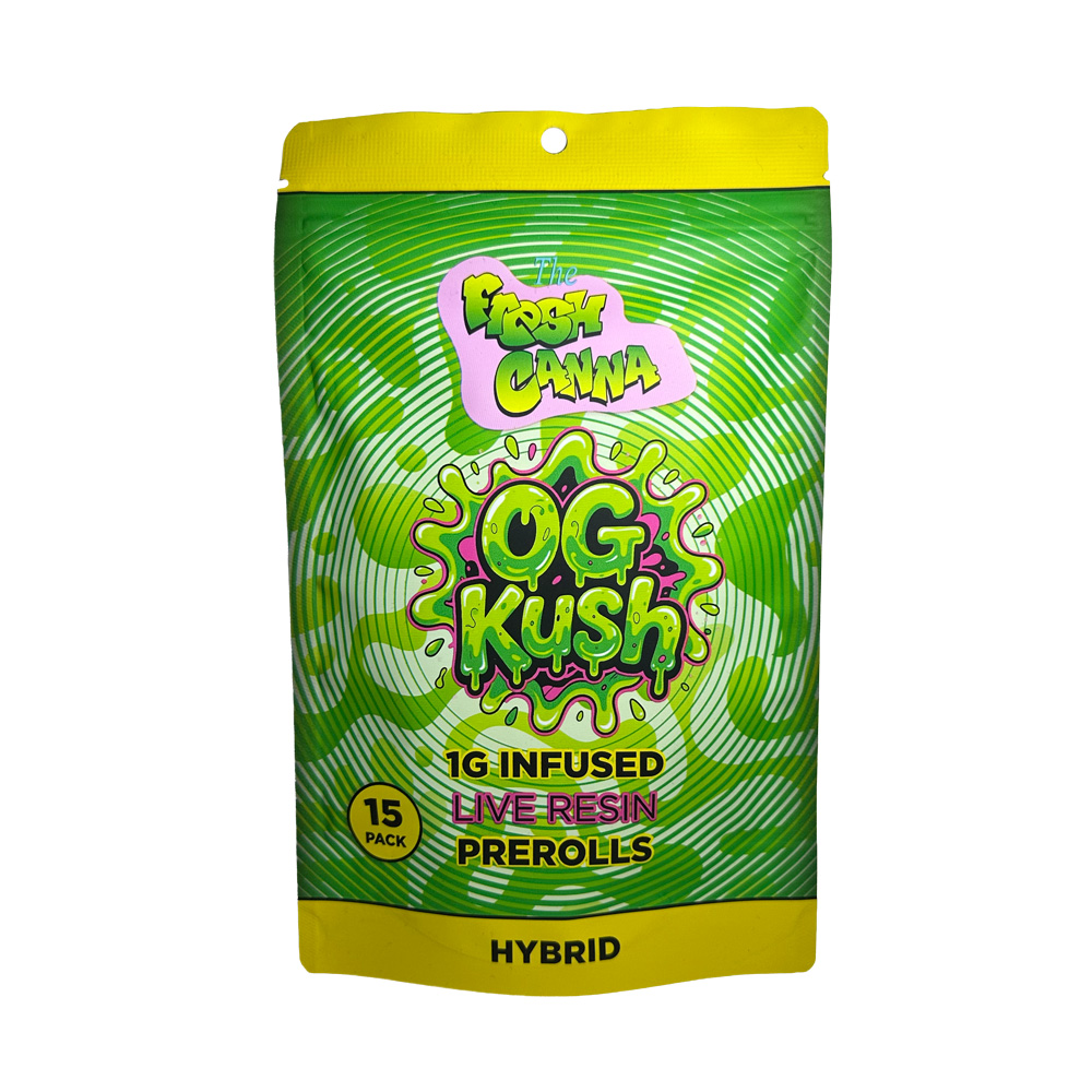 Fresh Canna | 15-Pack Infused Pre-Rolls | OG Kush