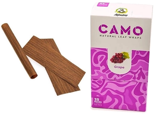 Camo - Grape - 5pk - Hemp Wrap