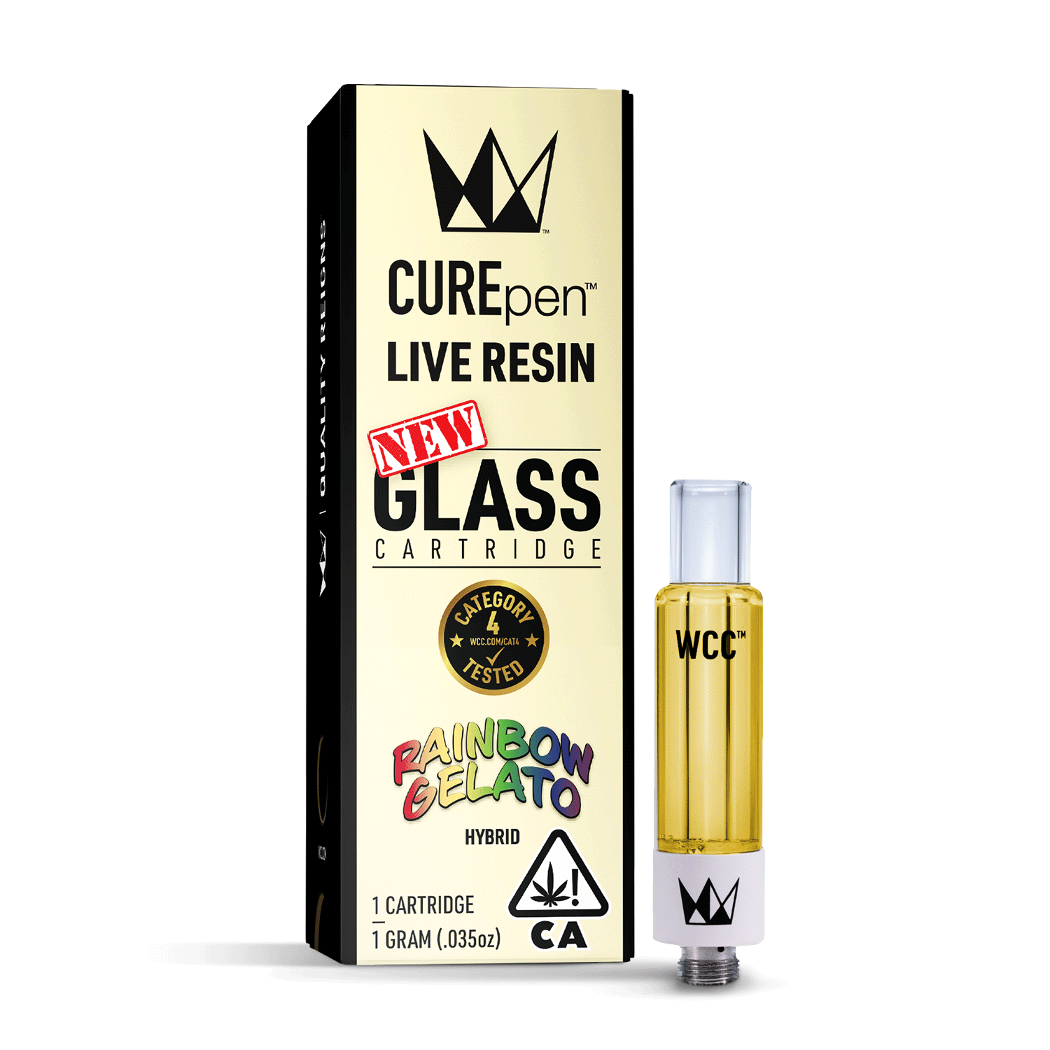 West Coast Cure | Rainbow Gelato Live Resin Cartridge - 1g