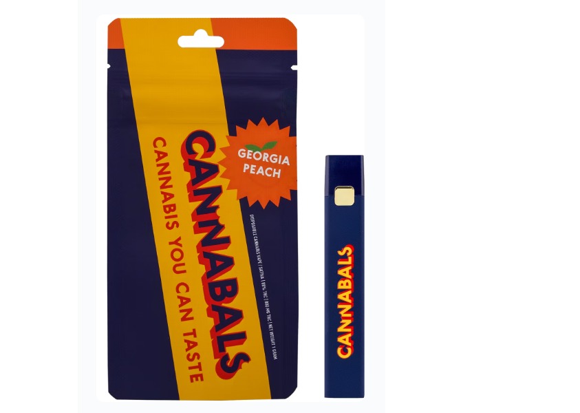 Cannabals - Georgia Peach Disposable Vape - 1g