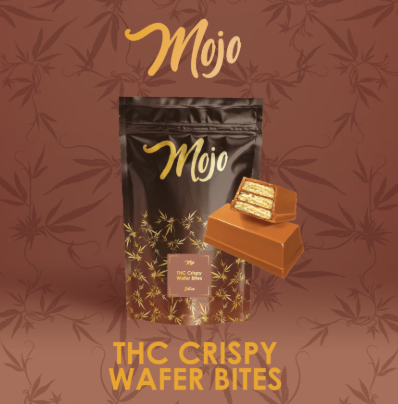Mojo Chocolates 200mg Hybrid Crispy Chocolate Wafer Bars