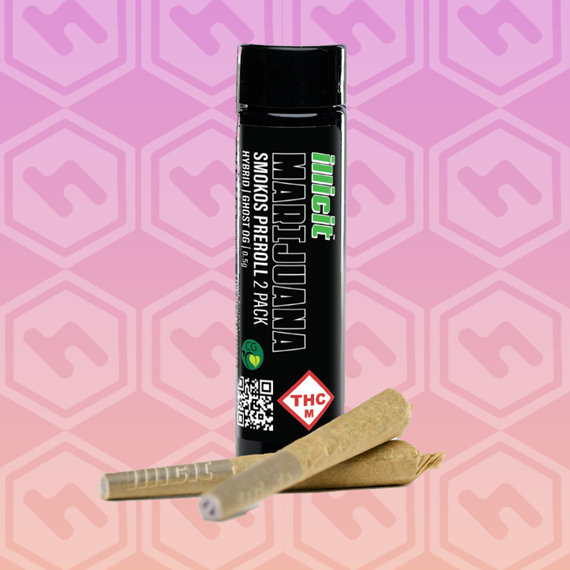Illicit Gardens | Ghost OG | Pre-Roll 2 pack | 1g