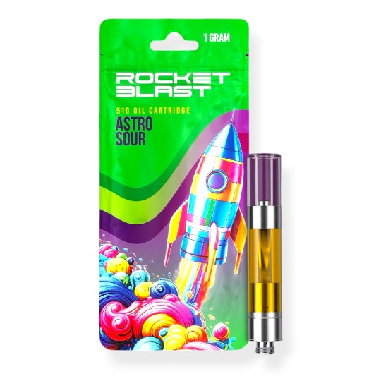 Rocket Blast - 1g 510 Cartridge - Astro Sour