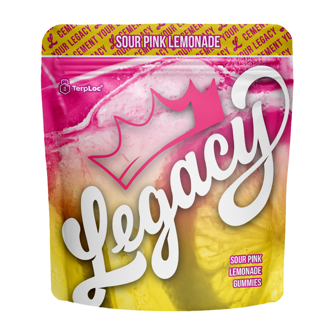 Sour Pink Lemonade | 100mg | Gummies | 10ct