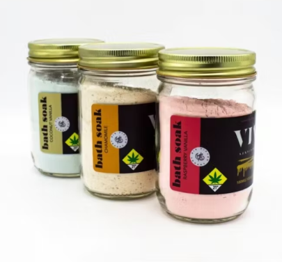 Chamomile Bath Soak 12ox Jar 1:1 | 100mg