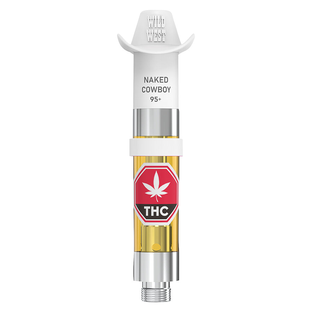 Wild West - Naked Cowboy 95+ Liquid Diamonds 510 Thread Cartridge - 0.95g
