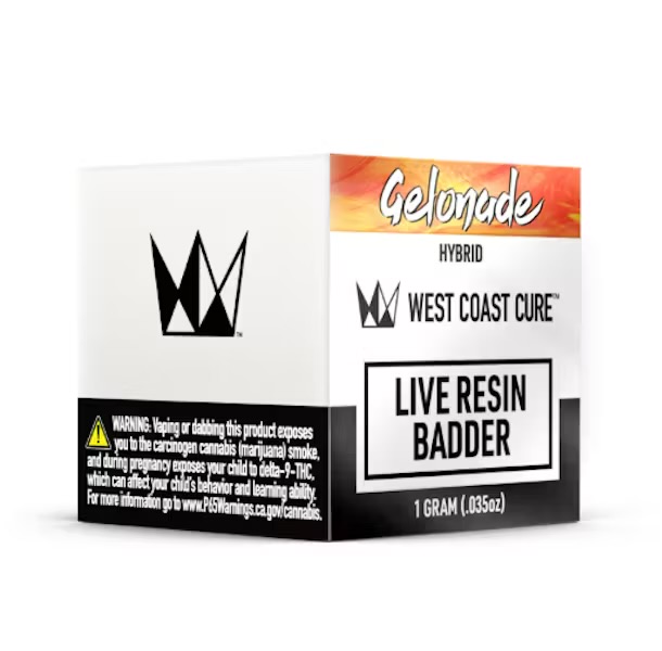 CONCENTRATE (LIVE RESIN BADDER) - - HYBRID - GELONADE