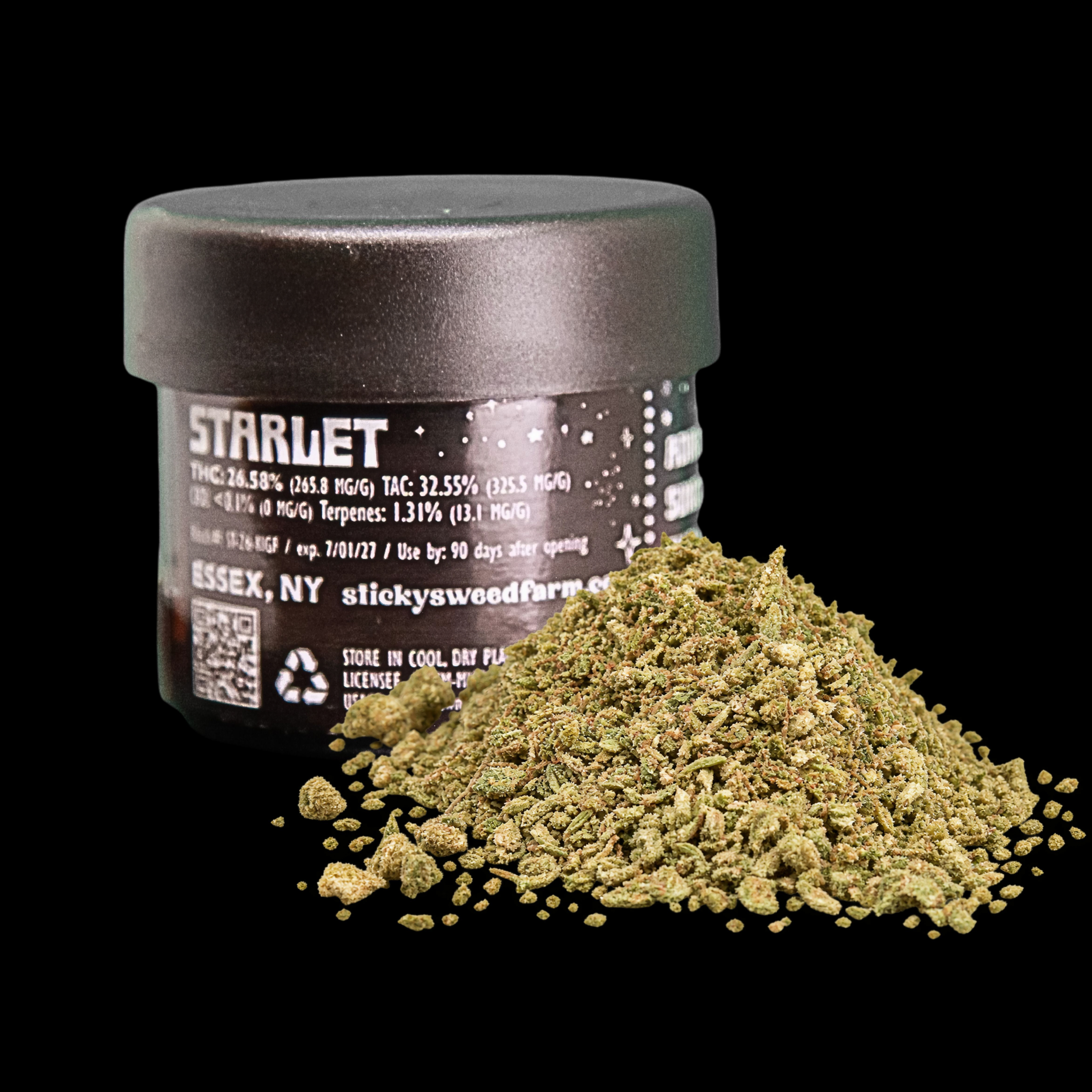 Sticky's Weed Farm | Starlet | Kief Infused Ground Flower