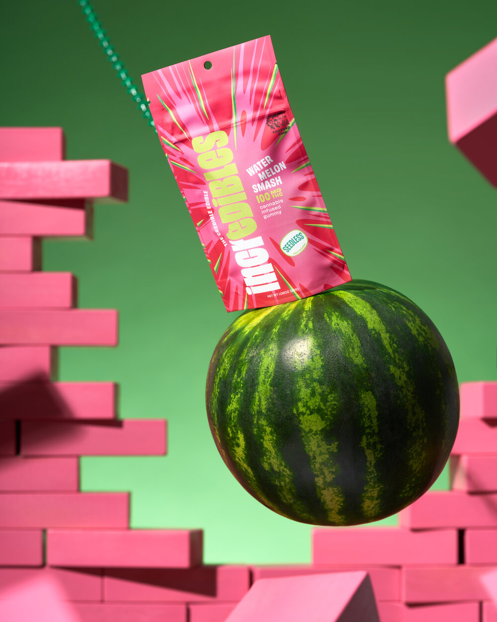 Incredibles Gummy Watermelon Smash 100mg