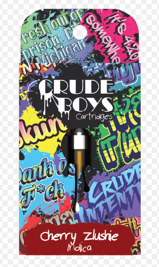 Crude Boys - Cherry Zlushie - 1g Cart