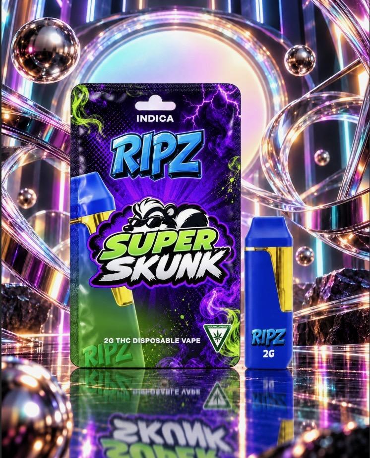 RIPZ  | 2G Disposable | Blue Super Skunk