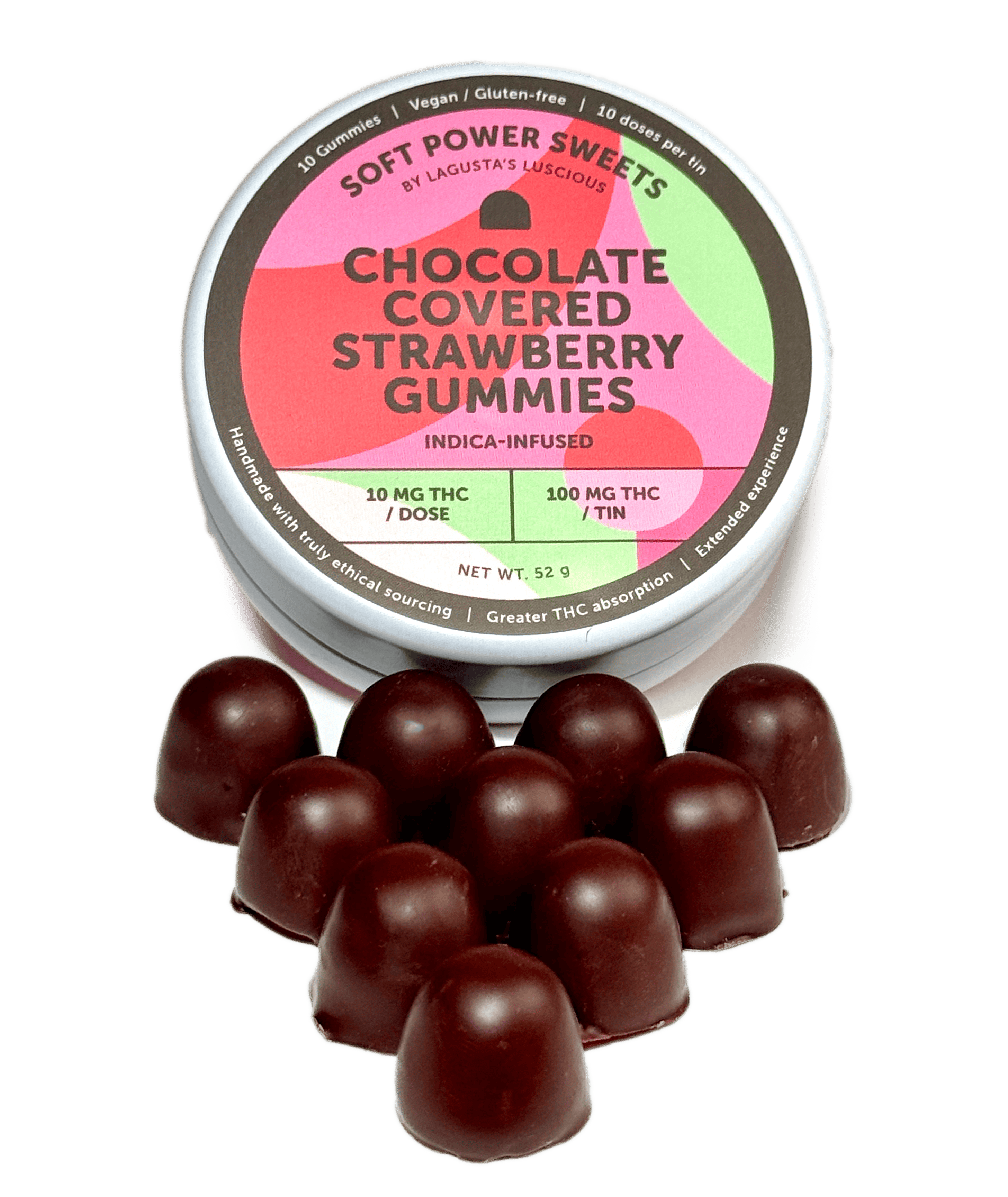 Chocolate Covered Strawberry Gummy