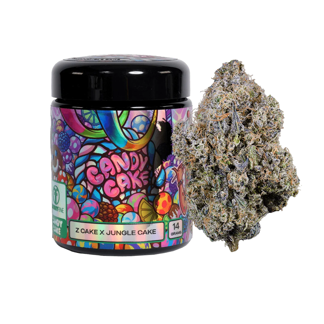 Freshy Fine Candy Cake Jar