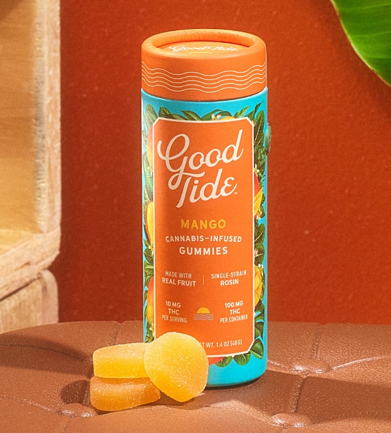 Mango Rosin Gummies | Mellow Indica | 100mg 10ct.