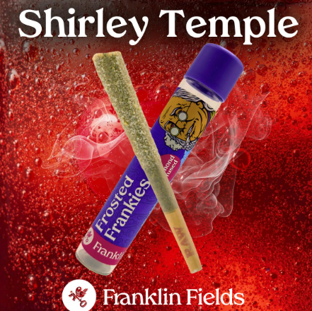 Franklin Fields | Shirley Temple Frosted Frankie Infused Pre-Roll | 1.25g