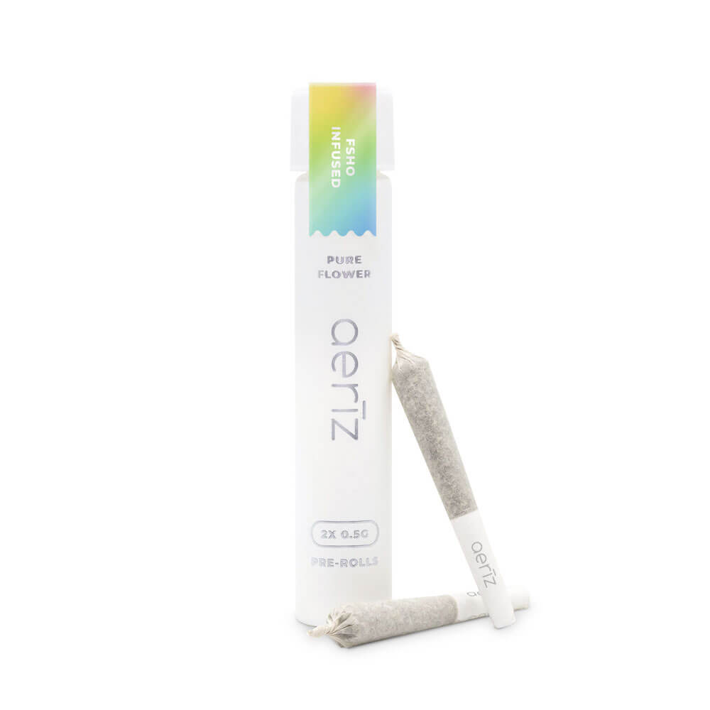 AERIZ - PREROLL INFUSED - 0.5G - 2PK - MISSTER KUSH - HYBRID
