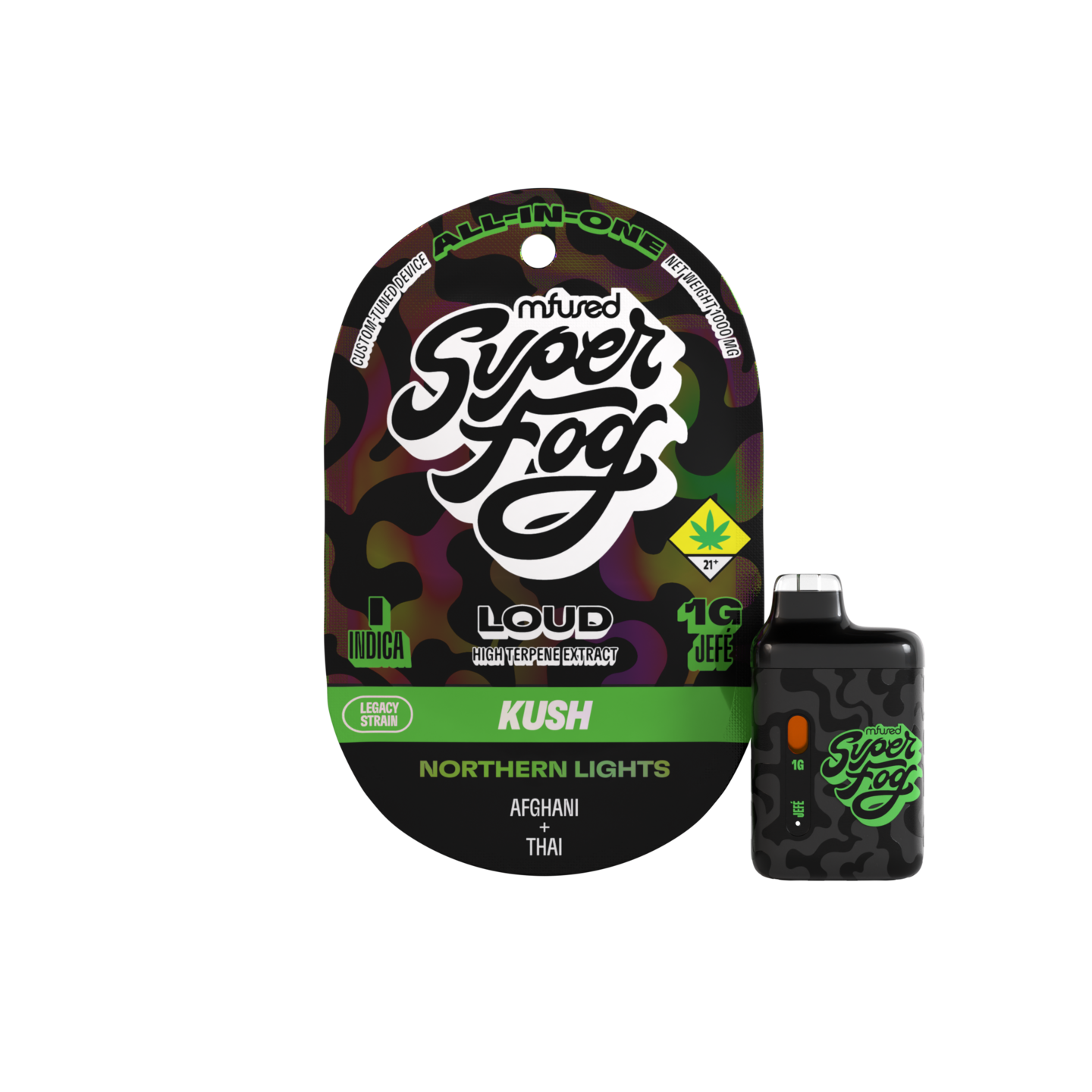 LOUD High Terpene Extract 1g Jefé - Northern Lights