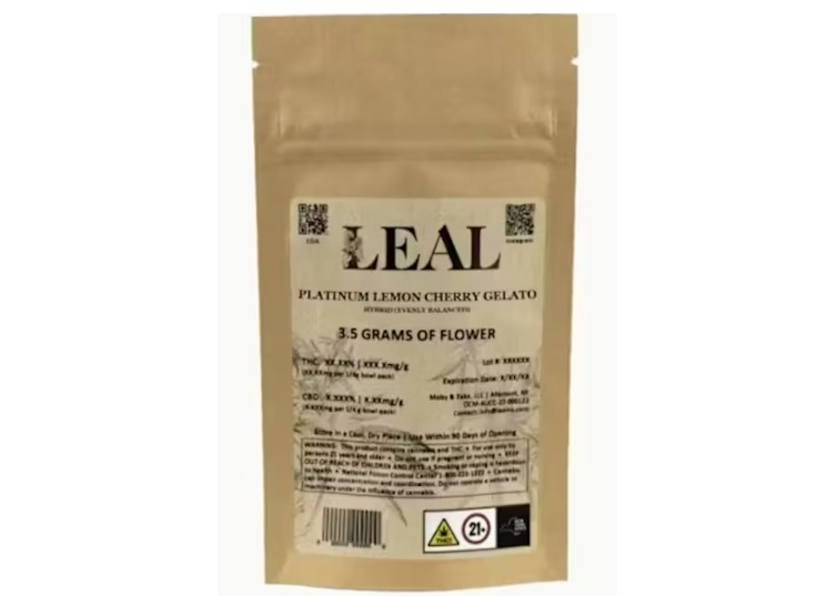 Leal - Platinum Lemon Cherry Gelato - 3.5g