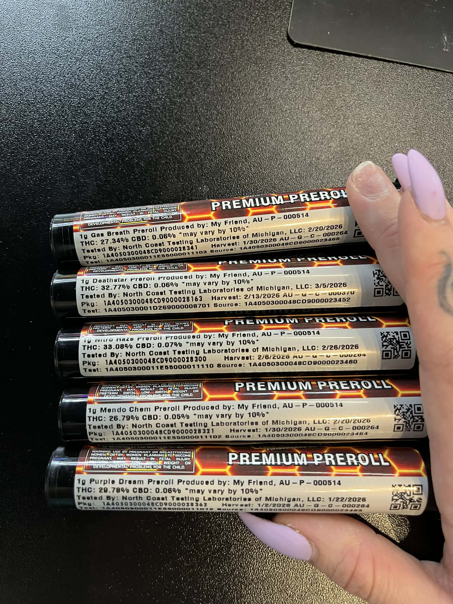 Death Star | Pre-roll | 1g | Indica