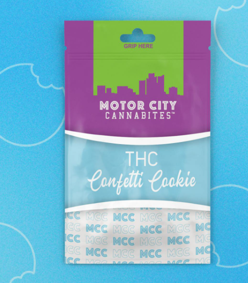 Motor City Cookies 200mg Confetti