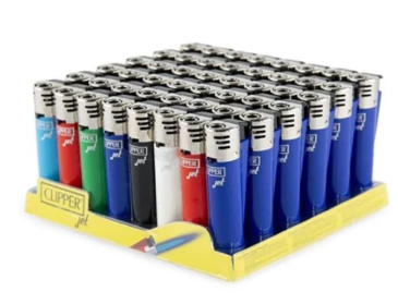 Clipper Lighter | Jet Flame Solid Assorted