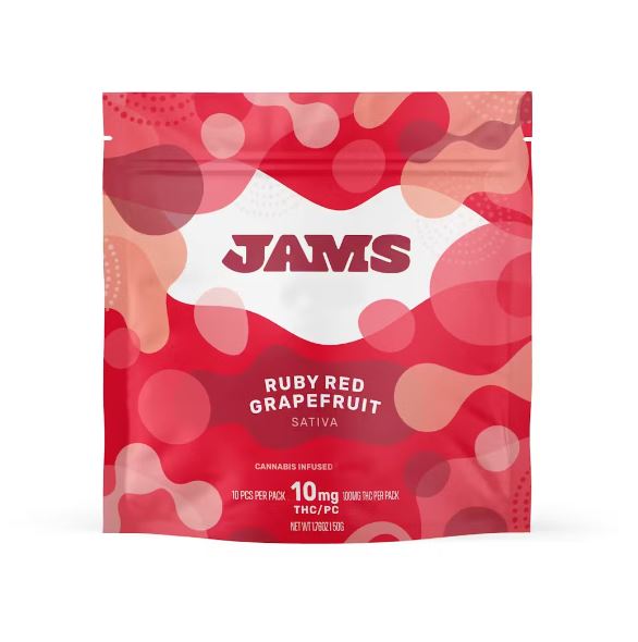 Ruby Red Grapefruit Sativa Jellies 10mg x 10ct