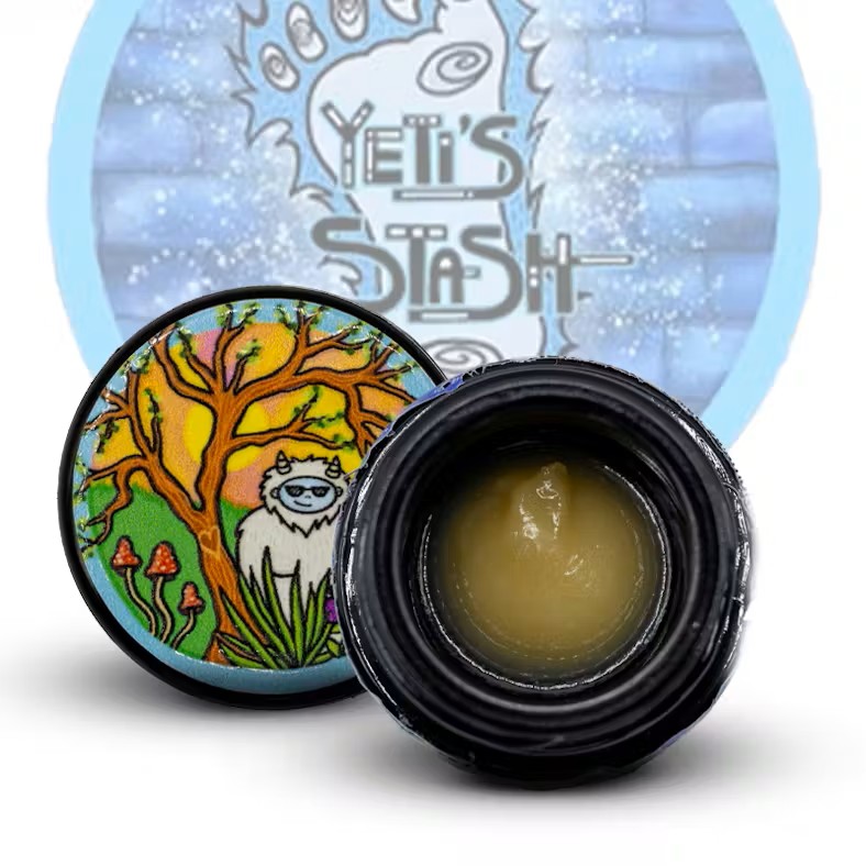 Yeti Stash Frosted Paws #3 Live Rosin
