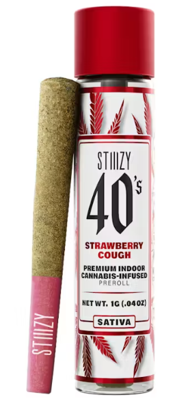 Stiiizy - Strawberry Cough - Infused Preroll