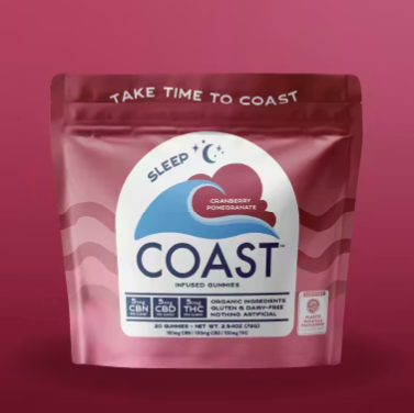 Coast - Cranberry Pomegranate - 20pk 100mg