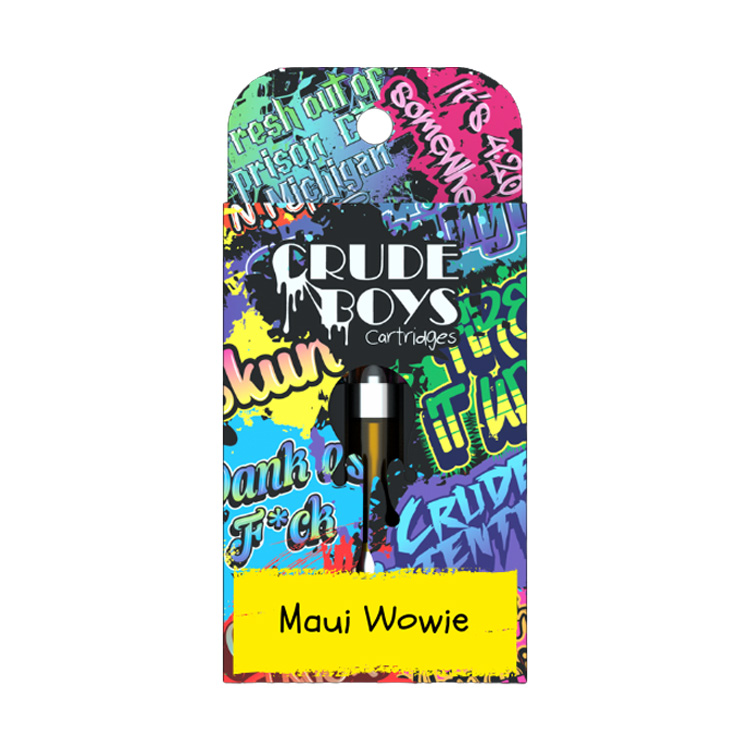Crude Boys | 1g Vape Cart | Maui Wowie