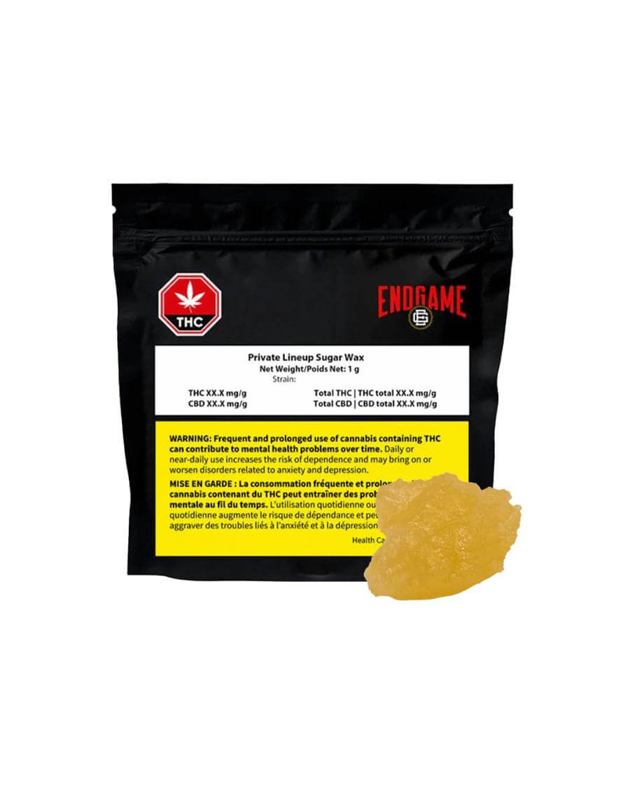 Endgame - Private Lineup Sugar Wax - Sativa