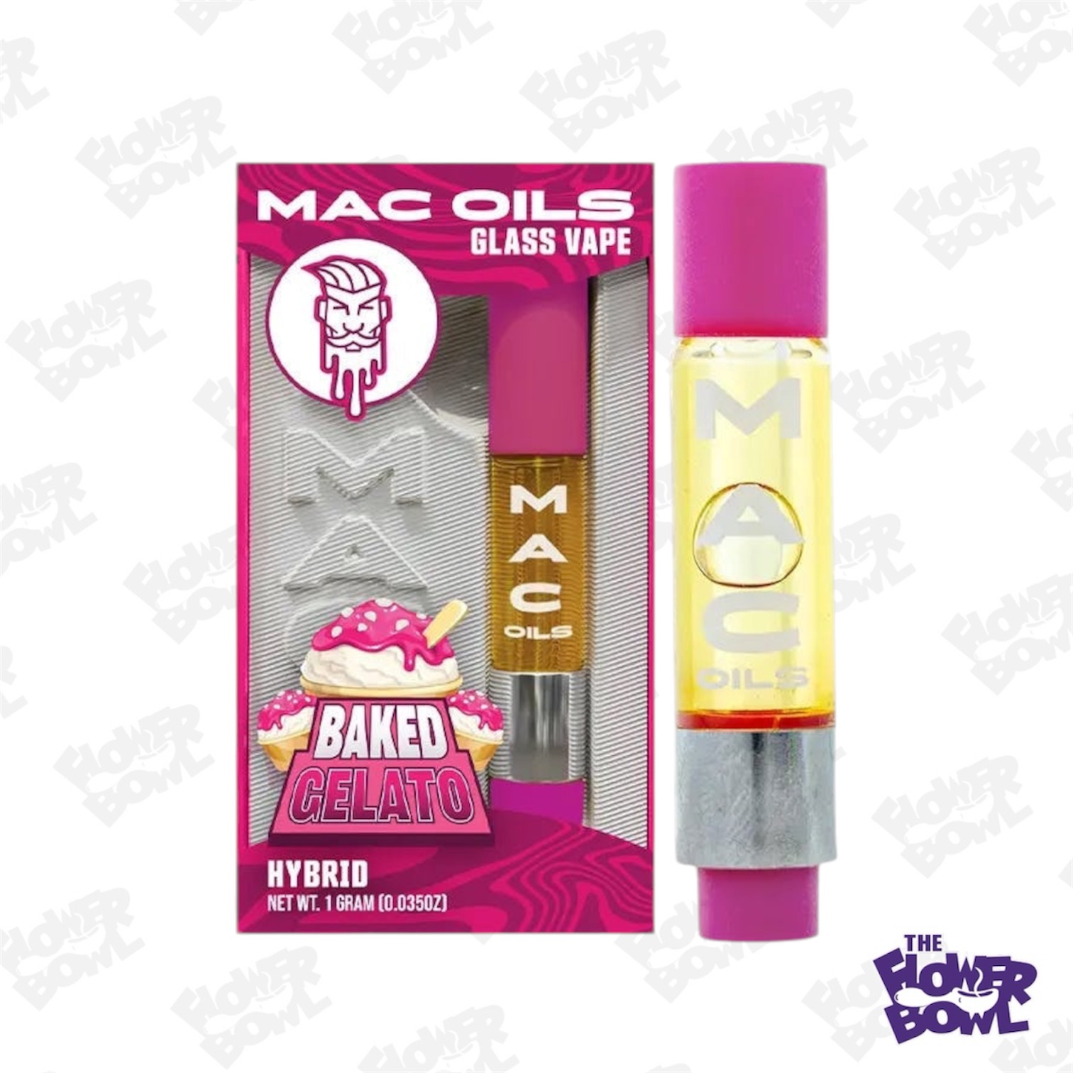 Mac Oils: Baked Gelato Cart 1g (H)