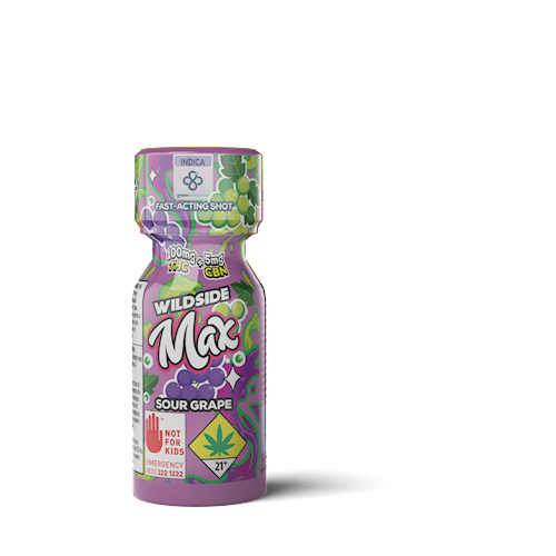 Wildside Max: Sour Grape 20:1 (THC/CBN) - Nano Shot