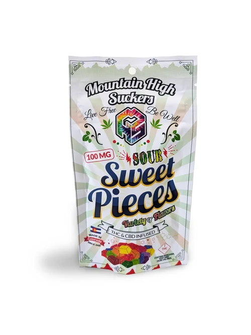 Assorted Sour Pieces | 100mg