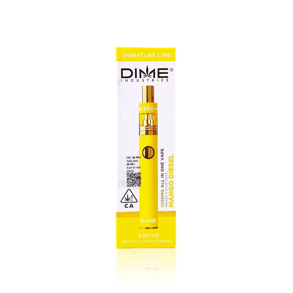 2ML Dime Industries Disposable - Mango Diesel