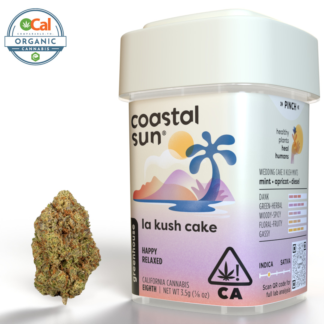Coastal Sun Cannabis — LA Kush Cake